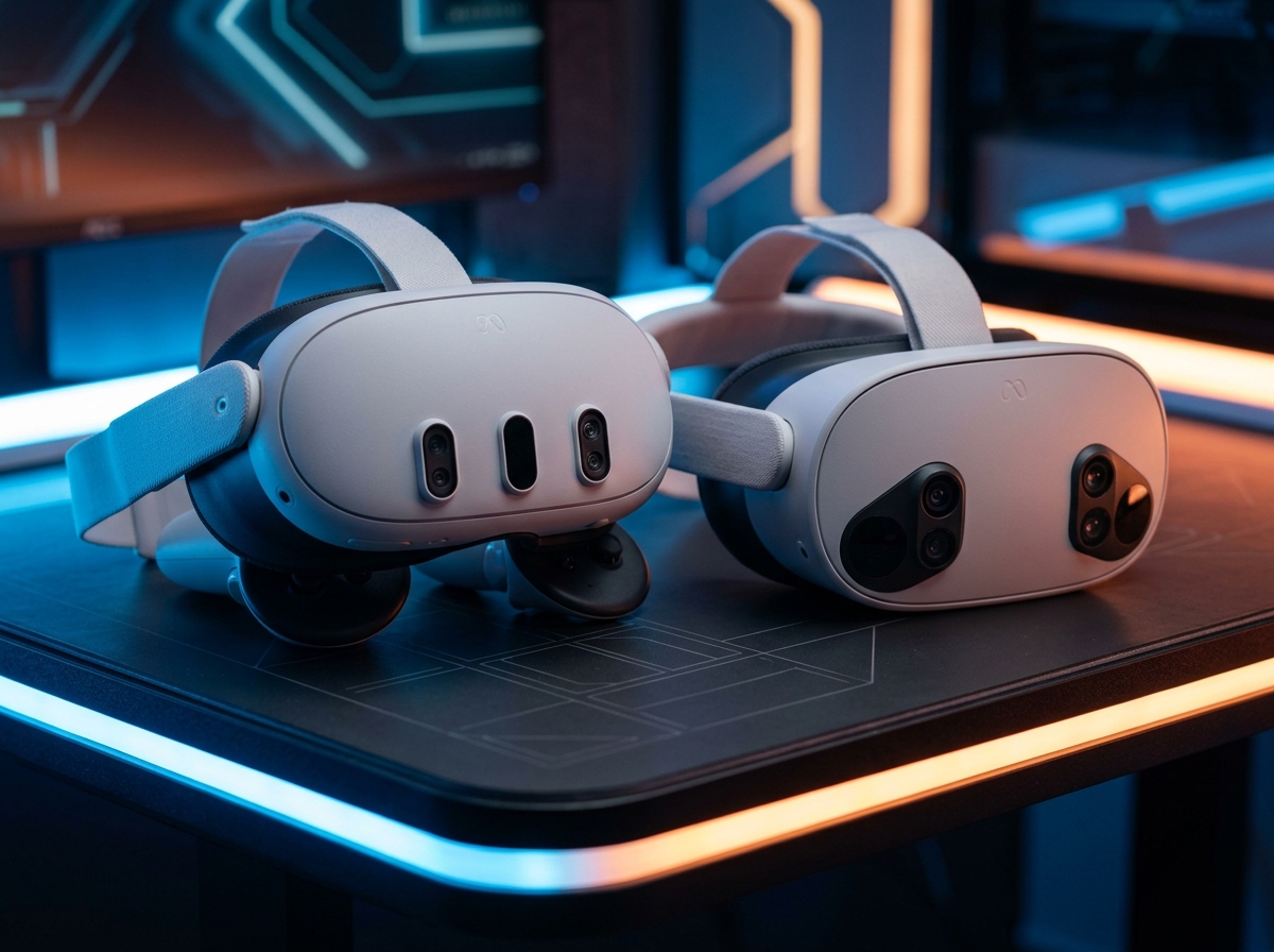 Meta Quest 3 mixed reality VR headset