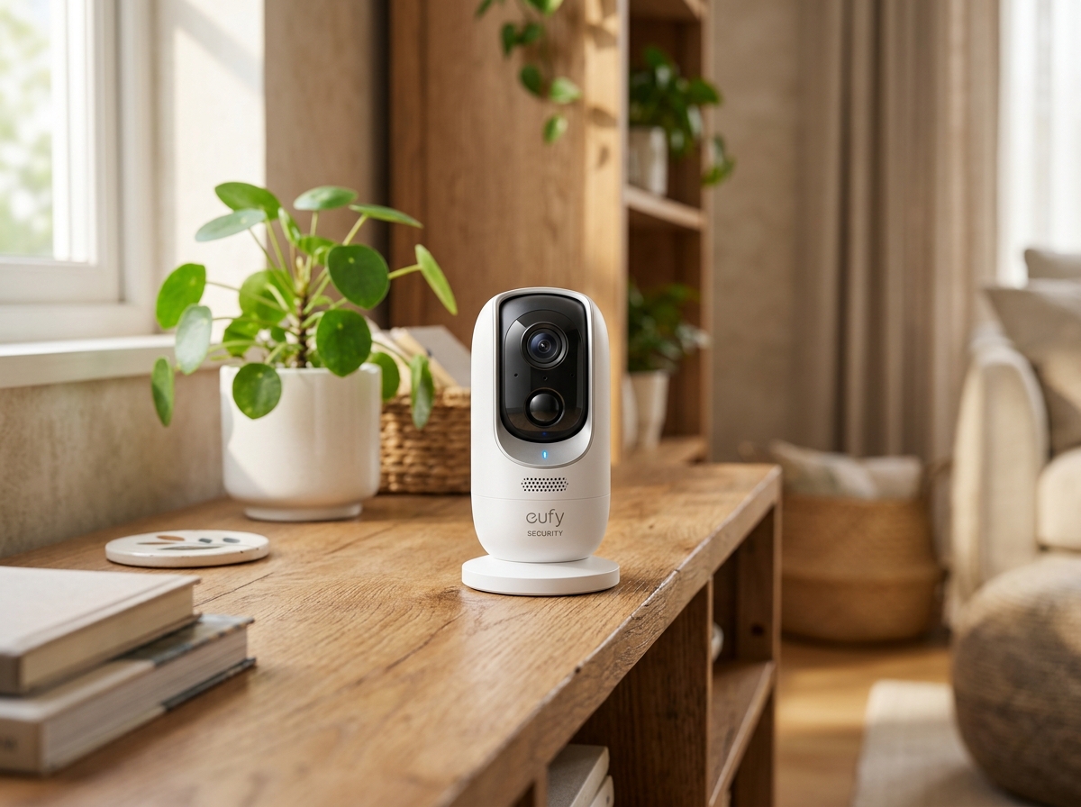 eufy Security 4K Indoor Camera E30 with Pan and Tilt functionality
