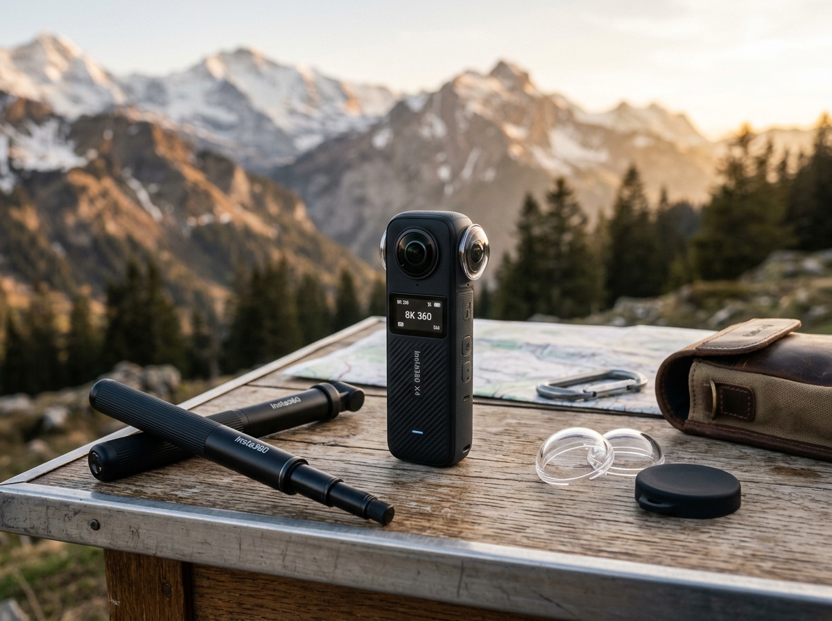 Insta360 X4 8K waterproof 360-degree action camera